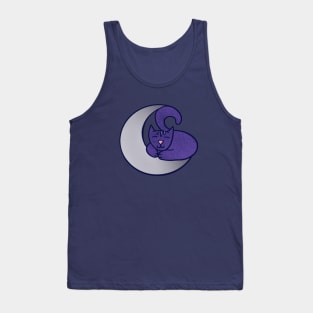 Cat Moon Tank Top